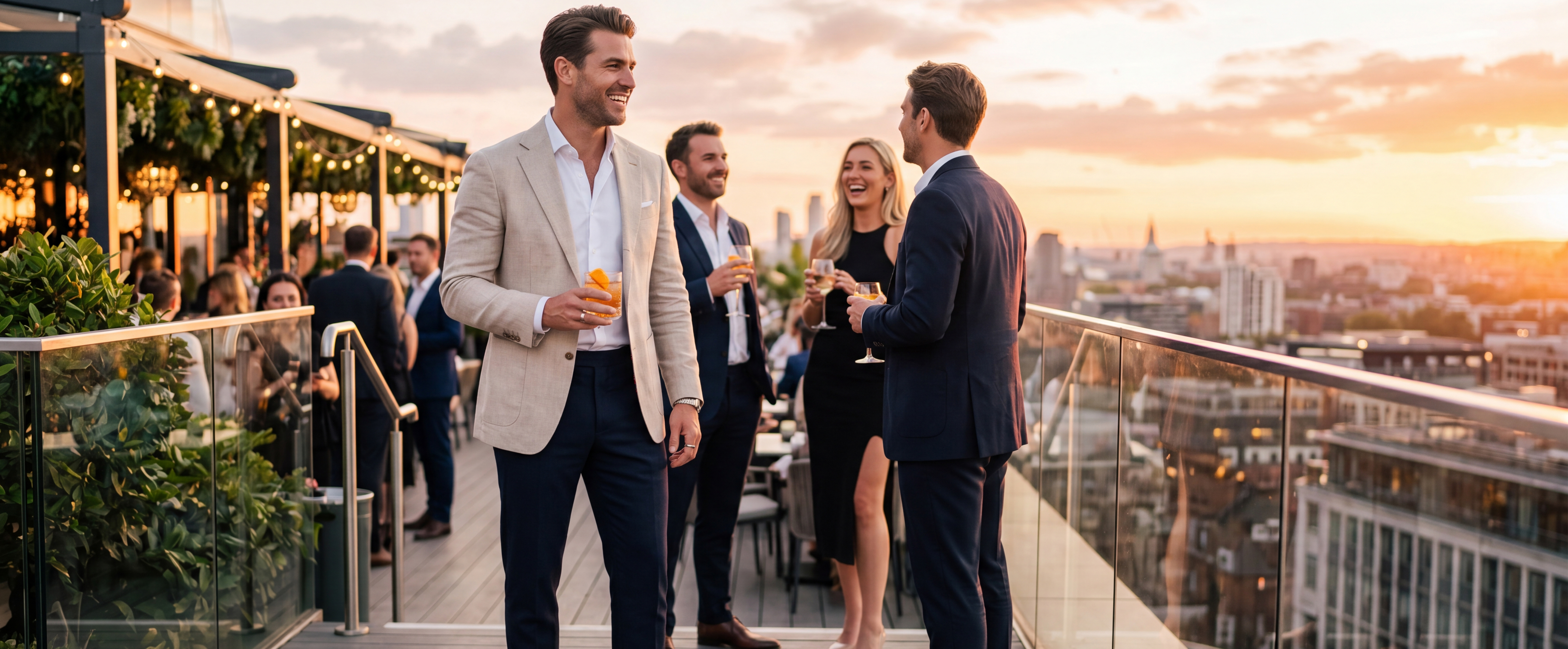 Dresscode cocktail man