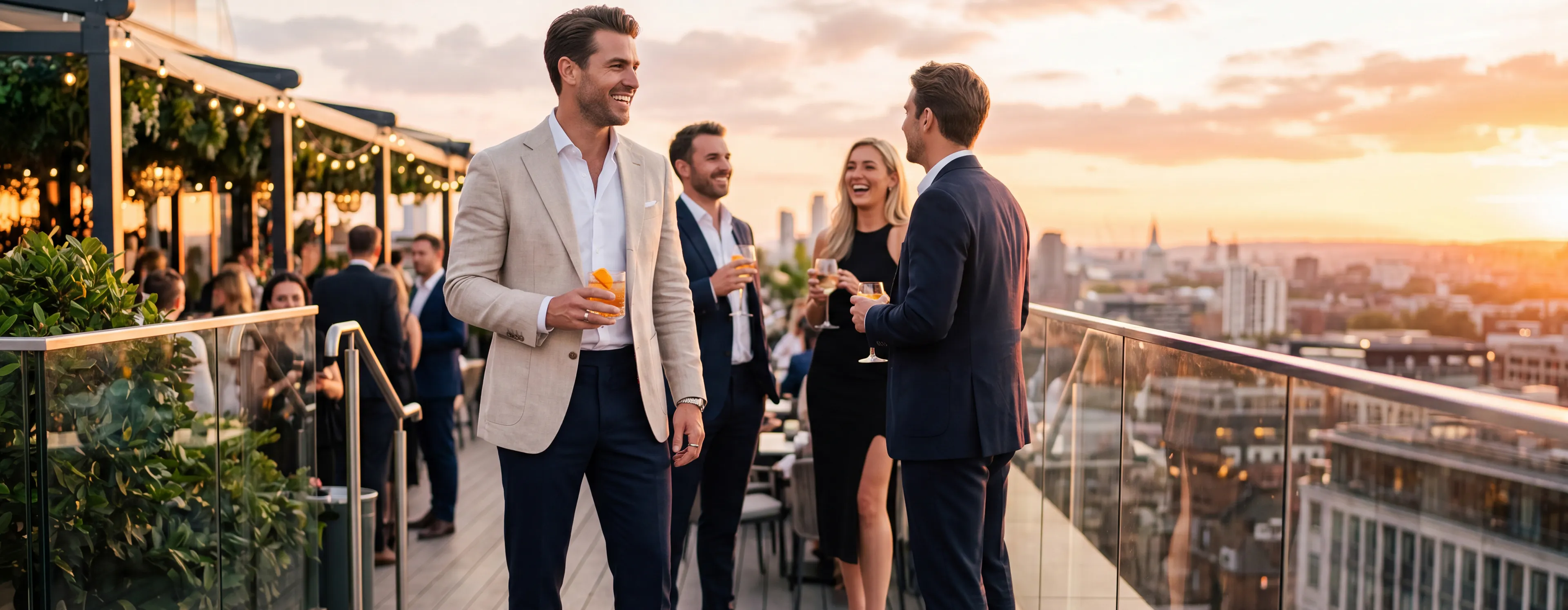 Dresscode cocktail man