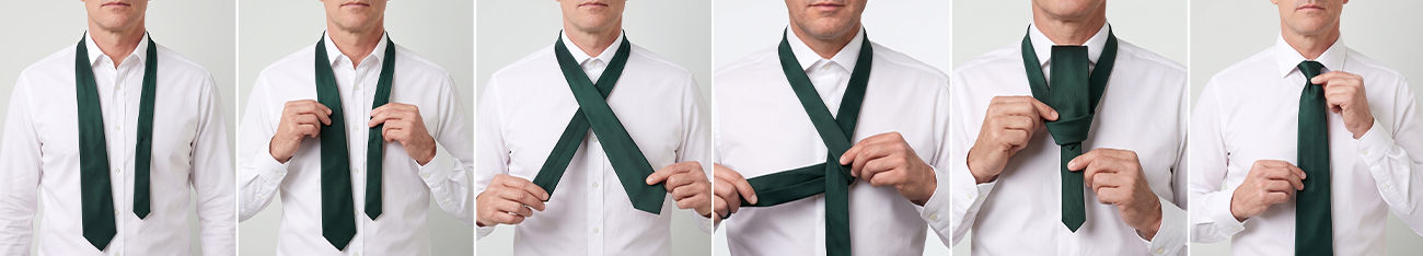 Four-in-Hand stropdas knopen